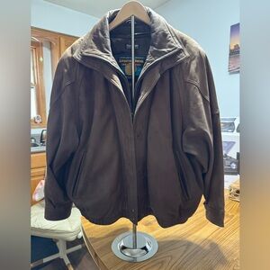 Wilsons Leather Brown Jacket with Thinsulate lining